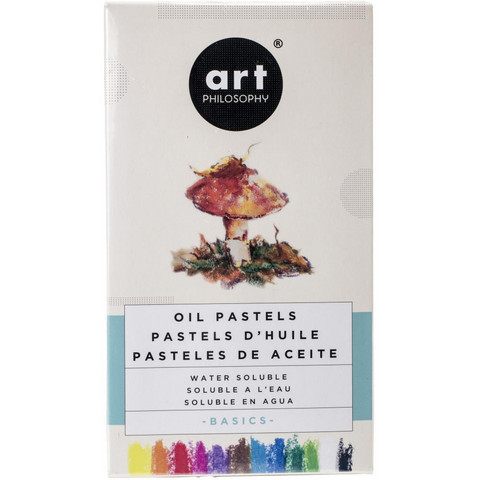 Prima Art Philosophy - Water Soluble Oil Pastels, Basics, 12 kpl