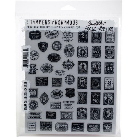 Tim Holtz - Cling Stamps, Stamp Collector, Leimasetti