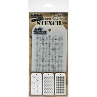 Tim Holtz - Mini Layered Stencil, Set #44