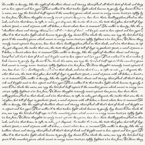 Fabrika Decoru - Letter, Vellum, 11,5