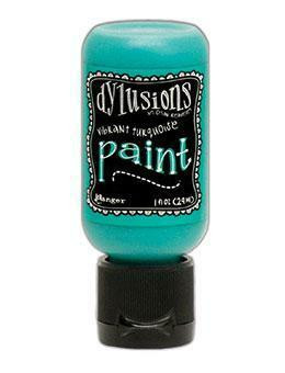 Dyan Reaveley - Dylusions Acrylic Paint, Vibrant Turquoise, 29ml