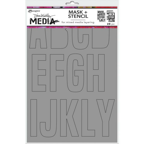 Dina Wakley Media - Alpha, Maski & Sapluuna 9