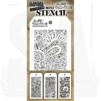 Tim Holtz - Mini Layered Stencil, Set #47