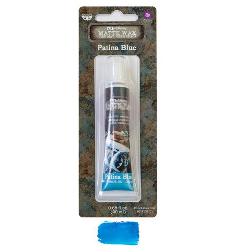 Prima Marketing - Finnabair Art Alchemy Matte Wax, Patina Blue