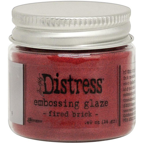 Tim Holtz - Distress Embossing Glaze, Fired Brick (T), 14g