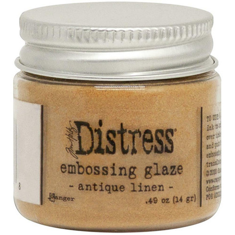 Tim Holtz - Distress Embossing Glaze,  Antique Linen (T), 14g
