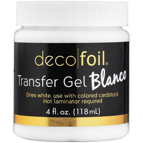 DecoFoil - Transfer Gel BLANCO, 118ml