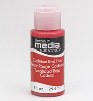 DecoArt - Fluid Acrylics, Cadmium Red Hue, 29ml