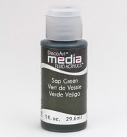 DecoArt - Fluid Acrylics, Sap Green, 29ml