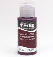 DecoArt - Fluid Acrylics, Quinacridone Violet, 29ml