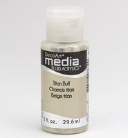 DecoArt - Fluid Acrylics, Titan Buff, 29ml