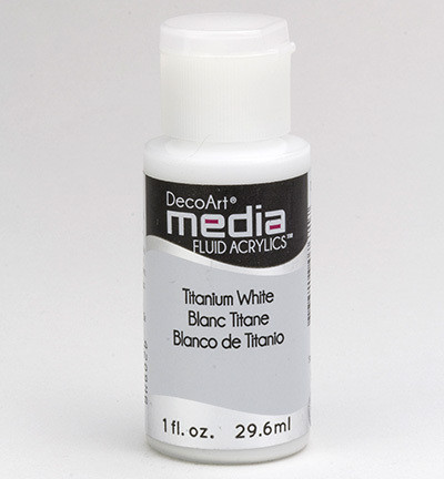 DecoArt - Fluid Acrylics, Titanium White, 29ml