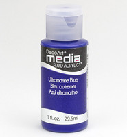 DecoArt - Fluid Acrylics, Ultramarine Blue, 29ml