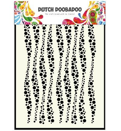 Dutch Doobadoo - Wavy Stripes, A5, Sapluuna