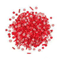 Buttons Galore - Sprinkletz Embellishments, 12g, Very Cherry 