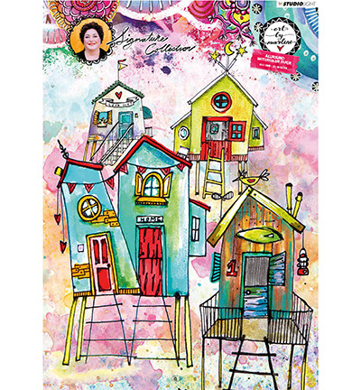 Studio Light - Art By Marlene 3.0, Watercolor Paper, A4, 20 arkkia