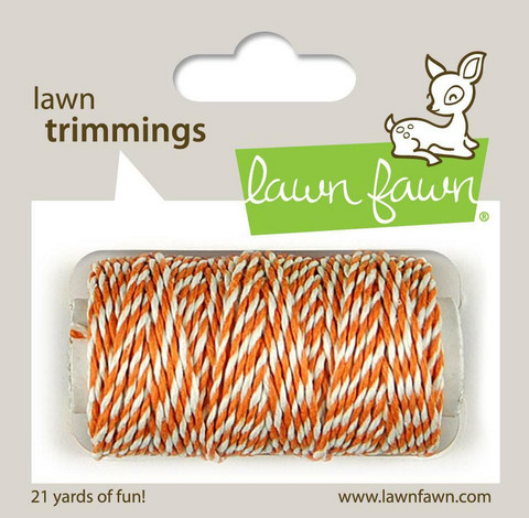 Lawn Fawn - Lawn Trimmings, Tangerine