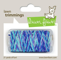 Lawn Fawn - Lawn Trimmings, Mermaid's Lagoon Sparkle