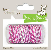 Lawn Fawn - Lawn Trimmings, Pretty In Pink Sparkle