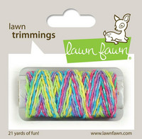 Lawn Fawn - Lawn Trimmings, Unicorn Tail Sparkle