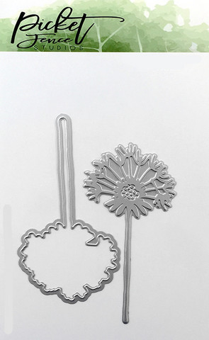 Picket Fence Studios - Dandelion Foil and Cutting Die, Stanssisetti