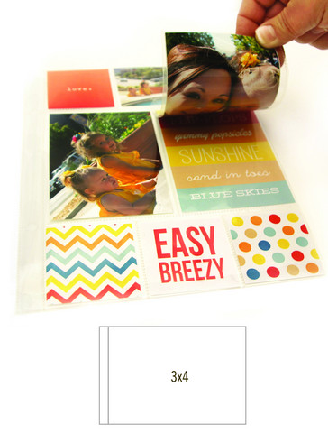 Simple Stories Sn@p! -  3x4 Photo Flips, Kuvataskut, 12kpl