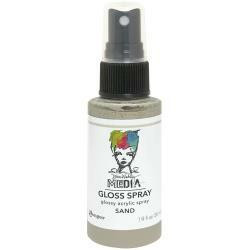 Dina Wakley - Media Gloss Spray, Sand, 56ml