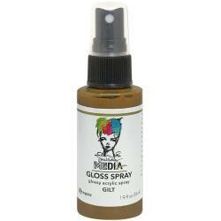 Dina Wakley - Media Gloss Spray, Gilt, 56ml
