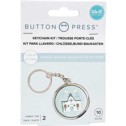We R - Button Press Keychain Kit