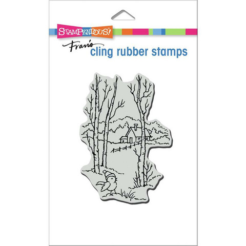 Stampendous - Birch Birdie, Leima