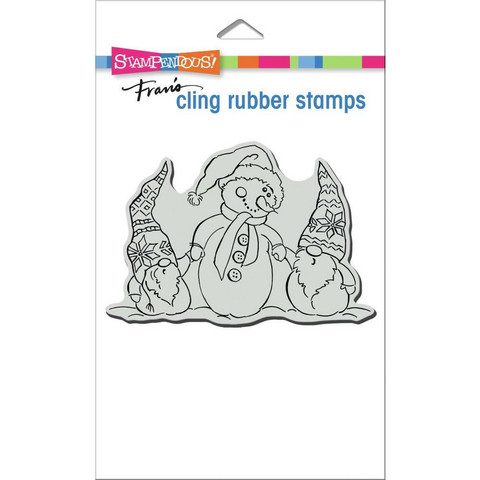 Stampendous - Snome Buddies, Leima