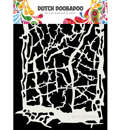 Dutch Doobadoo - Grunge Lines, A5, Maski