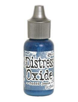 Tim Holtz - Distress Oxide Täyttöpullo, Faded Jeans