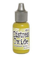 Tim Holtz - Distress Oxide Täyttöpullo, Crushed Olive