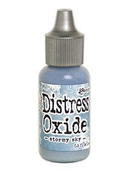 Tim Holtz - Distress Oxide Täyttöpullo, Stormy Sky