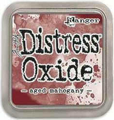 Tim Holtz - Distress Oxide Ink, Leimamustetyyny, Aged Mahogany