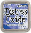 Tim Holtz - Distress Oxide Ink, Leimamustetyyny, Blueprint Sketch