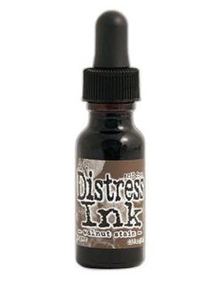 Tim Holtz - Distress Ink, Täyttöpullo, Walnut Stain