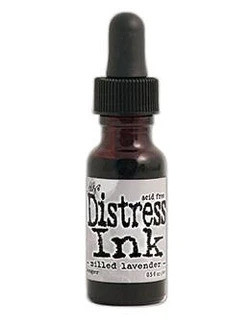 Tim Holtz - Distress Ink, Täyttöpullo, Milled Lavender
