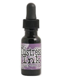 Tim Holtz - Distress Ink, Täyttöpullo, Dusty Concord