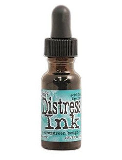 Tim Holtz - Distress Ink, Täyttöpullo, Evergreen Bough