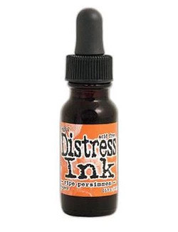 Tim Holtz - Distress Ink, Täyttöpullo, Ripe Persimmon