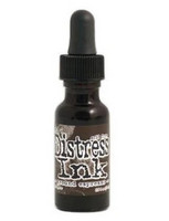 Tim Holtz - Distress Ink, Täyttöpullo, Ground Espresso