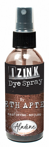 Aladine - Seth Apter IZINK Dye Spray, Coffee, Värisuihke, 80ml