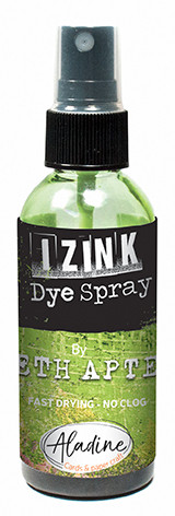 Aladine - Seth Apter IZINK Dye Spray, Spring Green, Värisuihke, 80ml