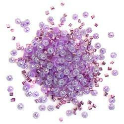Buttons Galore - Doodadz Embellishments, 10g, Purple Rain