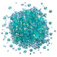 Buttons Galore - Doodadz Embellishments, 10g, Caribbean Sea