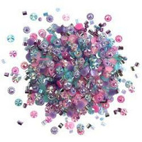 Buttons Galore - Doodadz Embellishments, 10g, Princess Sparkle