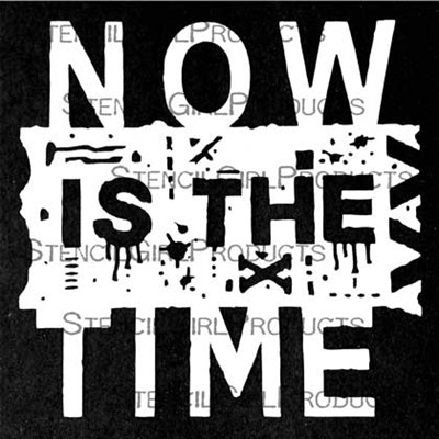 StencilGirl - Now is the Time Mini, Maski, 4