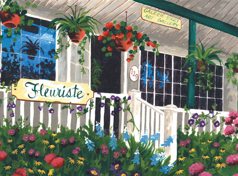 Royal&Langnickel - Paint By Numbers Kit, Flower Shoppe